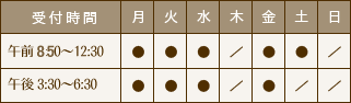 診療時間